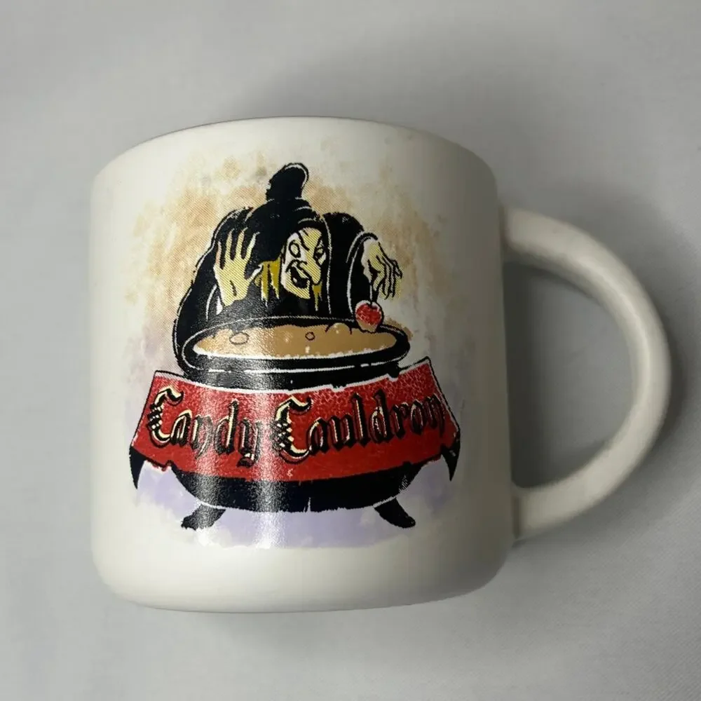 Disney Parks Candy Cauldron Mug Evil Queen Witch Snow White Poison Apple